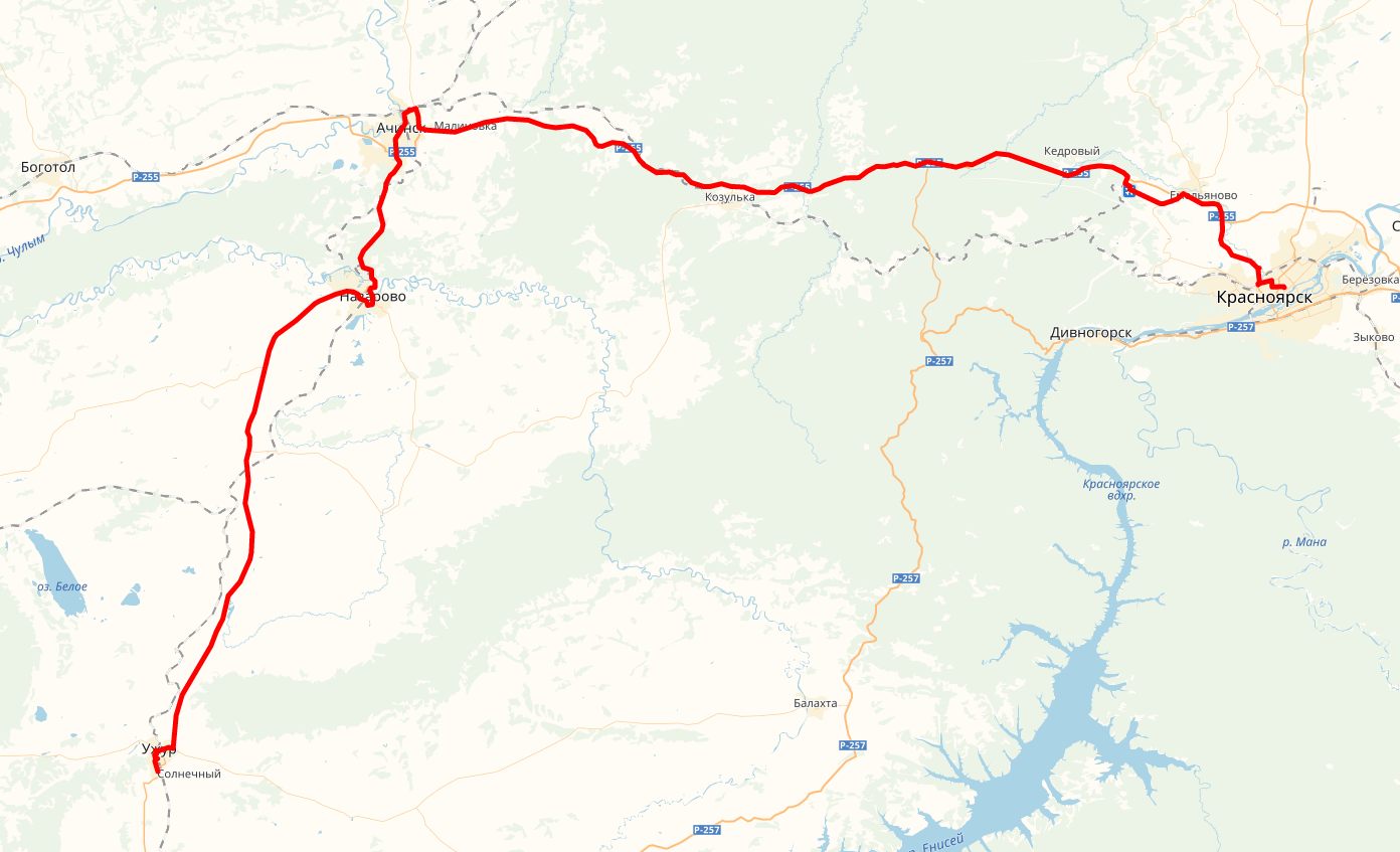 Боготол красноярск карта